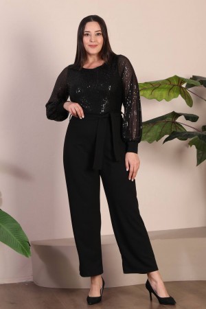 221253 TOPTAN SİYAH TULUM