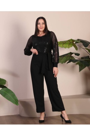 221253 TOPTAN SİYAH TULUM