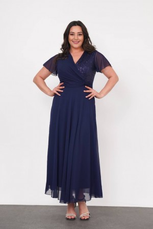 221260 TOPTAN MOR ELBİSE