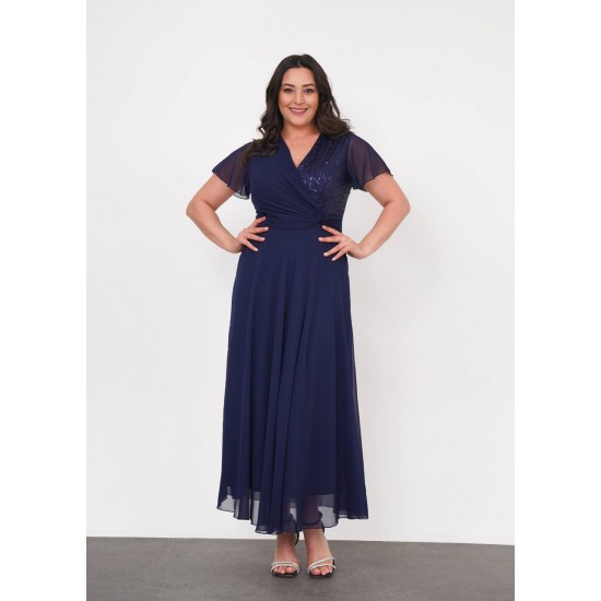 221260 TOPTAN MOR ELBİSE