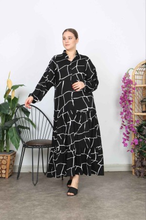 221281 patterned DRESS