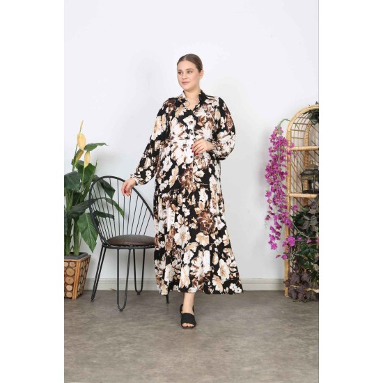 221283 patterned DRESS