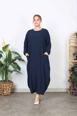 221290 Navy blue DRESS