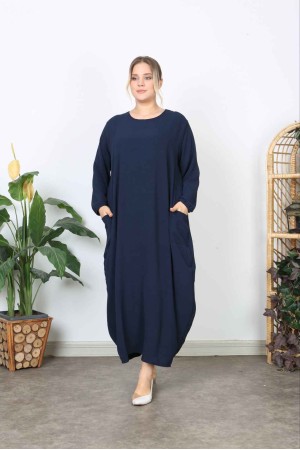 221290 Navy blue DRESS