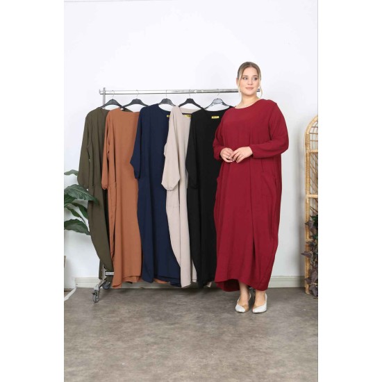 221295 burgundy DRESS