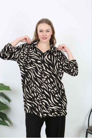 221307 TOPTAN DESENLİ GÖMLEK