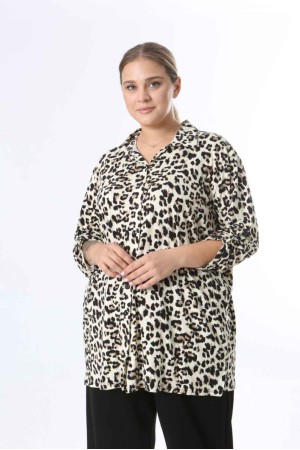 221325 TOPTAN DESENLİ GÖMLEK