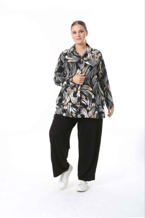 221343 TOPTAN DESENLİ GÖMLEK