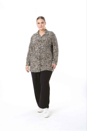 221345 TOPTAN DESENLİ GÖMLEK