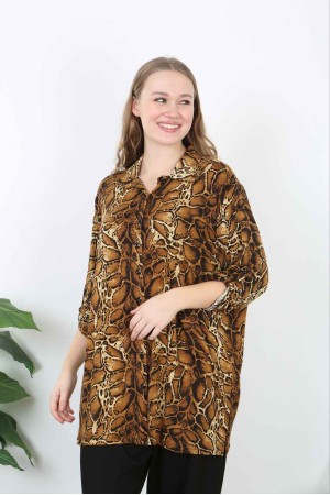 221350 TOPTAN DESENLİ GÖMLEK