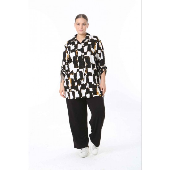 221352 patterned SHIRT