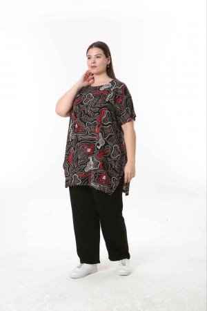 221360 patterned BLOUSE