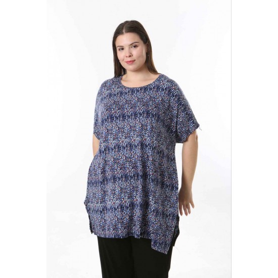 221362 patterned BLOUSE