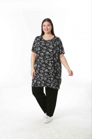 221368 patterned BLOUSE