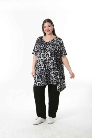 221375 TOPTAN DESENLİ BLUZ