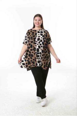 221377 TOPTAN DESENLİ BLUZ