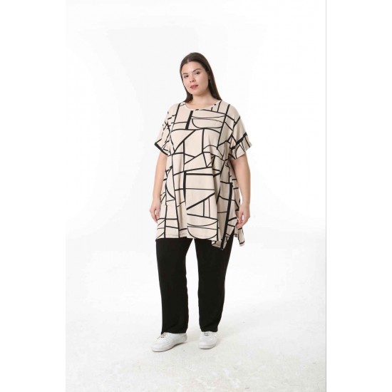 221379 patterned BLOUSE