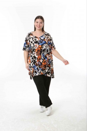 221380 patterned BLOUSE