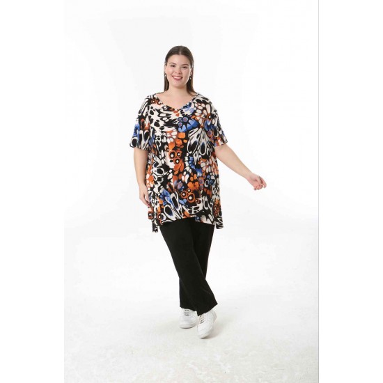 221380 patterned BLOUSE