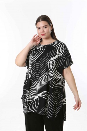 221382 patterned BLOUSE