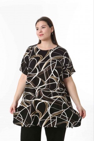 221384 patterned BLOUSE