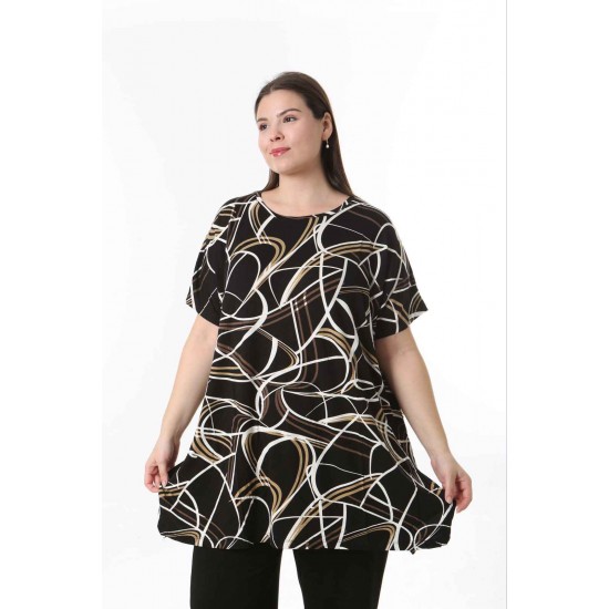 221384 patterned BLOUSE