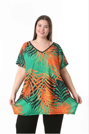 221385 TOPTAN DESENLİ BLUZ