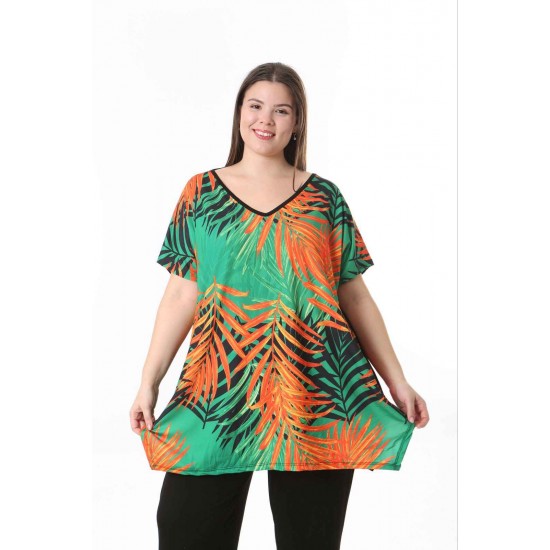 221385 patterned BLOUSE