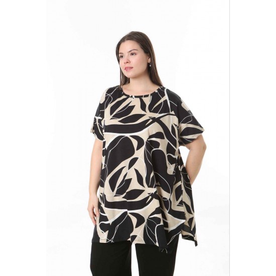 221386 patterned BLOUSE