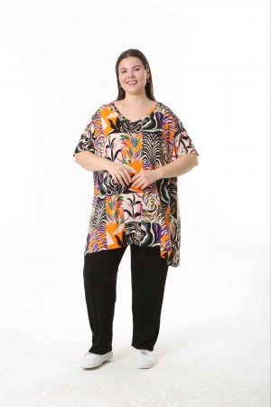 221387 patterned BLOUSE