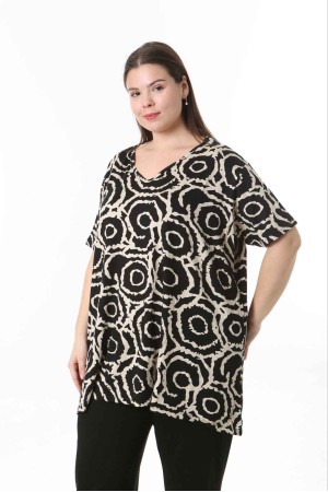 221388 TOPTAN DESENLİ BLUZ