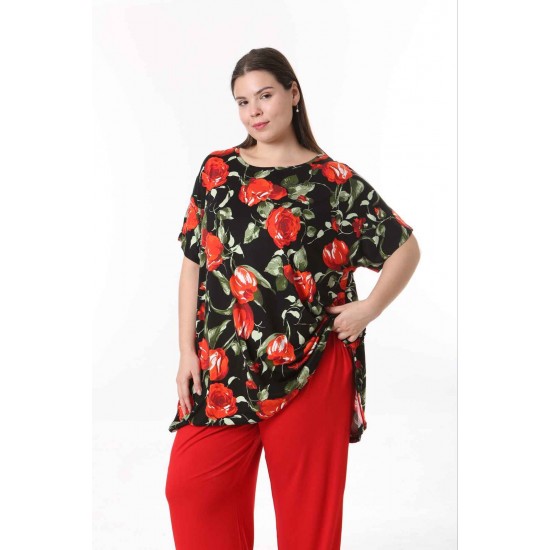221390 patterned BLOUSE