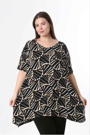 221392 TOPTAN DESENLİ BLUZ