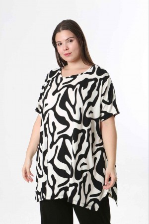 221395 patterned BLOUSE