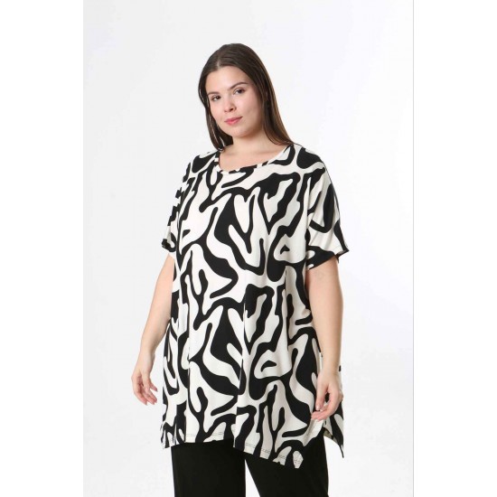 221395 patterned BLOUSE