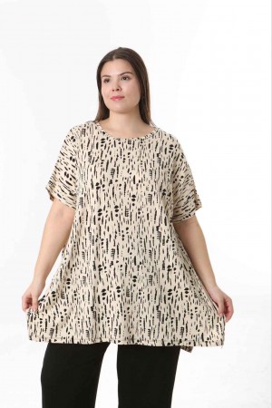 221396 patterned BLOUSE