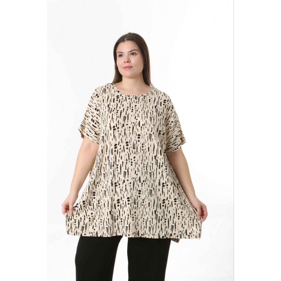 221396 patterned BLOUSE