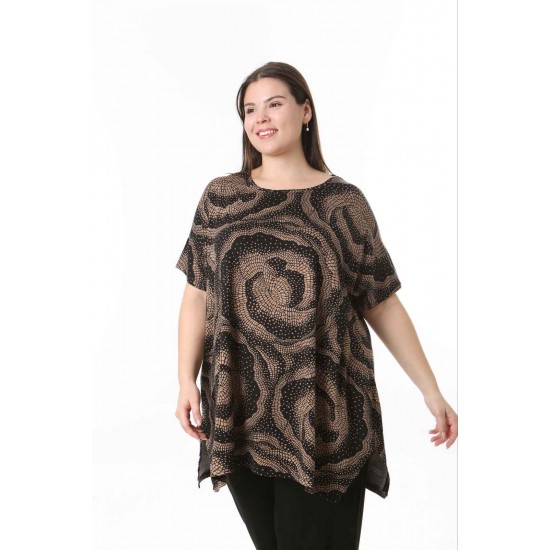 221398 patterned BLOUSE