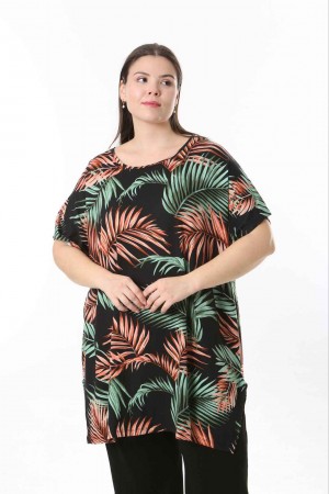 221400 patterned BLOUSE