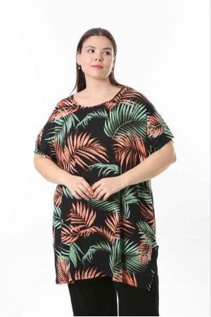 221400 TOPTAN DESENLİ BLUZ