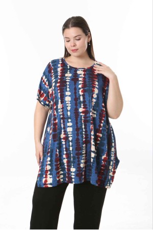 221403 TOPTAN DESENLİ BLUZ