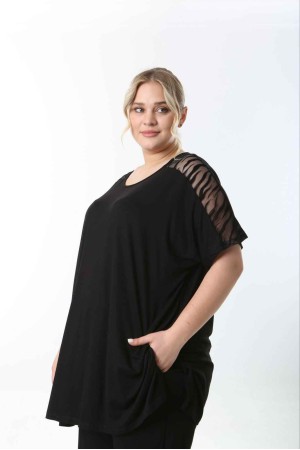 221406 TOPTAN DESENLİ BLUZ