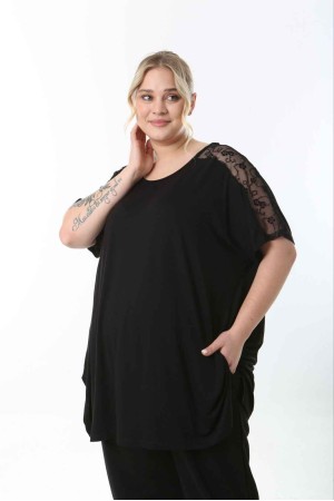 221411 TOPTAN DESENLİ BLUZ