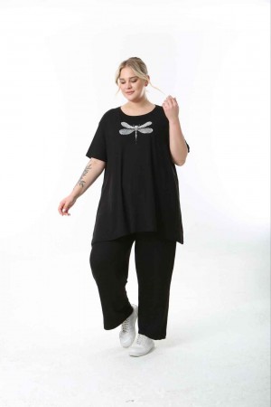 221416 TOPTAN DESENLİ BLUZ