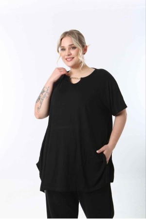 221417 TOPTAN DESENLİ BLUZ