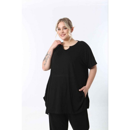 221417 TOPTAN DESENLİ BLUZ