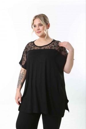 221418 TOPTAN DESENLİ BLUZ