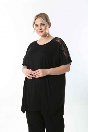 221421 TOPTAN DESENLİ BLUZ