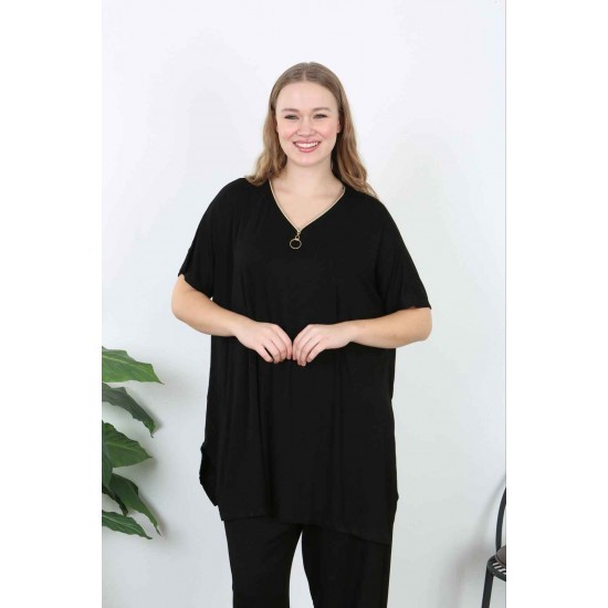 221423 TOPTAN DESENLİ BLUZ