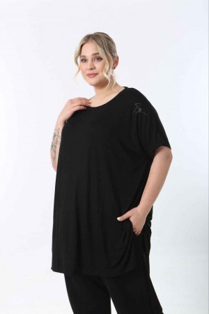 221425 TOPTAN DESENLİ BLUZ